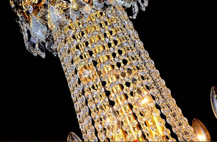 Đèn chùm pha lê phong cách châu âu CM187-16